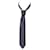 Tom Ford Jacquard-weave Necktie in Navy Blue Silk  Polyester  ref.557652
