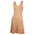 M Missoni Pinkish Peach knitted Sleeveless mini above knee Fit & Flare dress Cotton  ref.558026