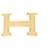 Hermès constance h hebilla colmena dorada Dorado Metal  ref.558298