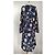 Autre Marque Vestido estampado de viscosa índigo Rich & Royal Azul - vista 4