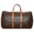 Louis Vuitton Keepall Monogram Brown 50 Cuir Toile Marron  ref.558358