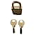 Hermès Vorhängeschloss aus goldenem Stahl für Kelly Birkin Bag NEU im Blister Gold hardware  ref.559079