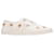 Autre Marque All Over Fox Head Sneakers in White Canvas Cloth  ref.559630