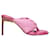 Jacquemus Les Sandalen Nocio aus rosafarbenem Leder Pink  ref.559741
