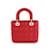 Christian Dior Handbags Red Leather  ref.559996