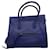 Céline Celine Medium Phantom Gepäcktasche aus blauem Leder  ref.560832