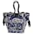 Loewe x William De Morgan Flamenco Jacquard-Patterned Tote Bag in Blue Canvas  Cloth  ref.560834