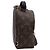 Twist Mini zaino Louis Vuitton Palm Springs in pelle marrone - vista 4