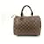 Louis Vuitton Damier Ebene Speedy 25 Boston Bag PM Couro  ref.561022