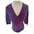 Malo Knitwear Dark purple Cashmere  ref.561041