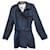 trench court Burberry taille 40 Coton Polyester Noir  ref.561327