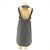 Tweedkleid von Anna Sui mit Metallic-Akzenten Silber Grau - Ansicht 4