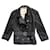 Burberry mini trench coat size 40 Black Cotton Elastane  ref.561375