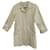 Burberry raincoat Markfield t 38 Beige Cotton Polyester  ref.561384
