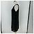 Diane Von Furstenberg DvF Ella vestido de gasa de seda con pedrería Negro - vista 3