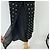 Diane Von Furstenberg DvF Ella vestido de gasa de seda con pedrería Negro - vista 4