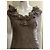 Autre Marque Vestido de cóctel gris plata de Adrianna Papell - vista 5