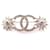 Other jewelry NEW CHANEL BROOCH STAR MOON LOGO CC STRASS PARIS DALLAS 2015 brooch Silvery Metal  ref.562174