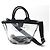 Etiquette HANDTASCHE PRADA CABAS PLEXI PM 1BG187 SCHWARZE HANDTASCHE AUS TRANSPARENTEM KUNSTSTOFF - Ansicht 2