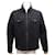 Louis Vuitton jacket 56 XL BLACK COTTON JEAN DENIM JACKET JACKET VEST  ref.562202