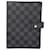 Louis Vuitton Damier Graphit Agenda Cover MM Black Leather  ref.562653