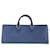 Louis Vuitton Sac Triangle Cuir Epi Bleu  ref.563108
