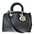Christian Dior Handtaschen Schwarz Leder  ref.563429