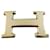 Hermès belt buckle in gold metal 32mm dustbag Gold hardware Steel  ref.563608