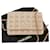 Chanel Brieftasche an der Kette Beige Tuch  ref.563630