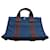 Bolsa hermès modelo toto em estado de nova usada uma vez Azul marinho Lona  ref.563664