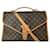 Louis Vuitton Beverly Umhängetasche Braun Leinwand  ref.563672