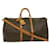 Louis Vuitton Keepall Bandouliere 55 Brown Cloth  ref.563963