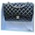 Classique sac Chanel Jumbo Cuir Noir  ref.563964