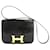 Hermès Hermes Constance 23 Black box calf Leather Cuir Veau façon poulain Noir  ref.564259