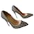 Christian Louboutin Heels Silvery Leather  ref.564300