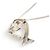 TIFFANY & CO. Collana Pendente Cuore Ovale Amorevole Argento 925 - vista 4