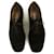 Sapatos masculinos Salvatore Ferragamo camurça preta com cadarços tamanho 10.5 EE Preto Suécia  ref.564543