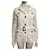 White linen blend Barbour coat Cotton  ref.564547