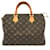 Louis Vuitton Speedy 30 Monogram canvas Brown Leather  ref.564559