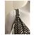 Diane Von Furstenberg Vestido de seda vintage DvF com padrão chevron/upperr Multicor - vista 5