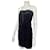 Christian Dior Velvet tube dress Black  ref.565189