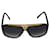 Louis Vuitton Evidence Sonnenbrille aus schwarzem Acetat  ref.565213