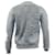 Suéter Louis Vuitton Anonymous People com estampa de lã cinza  ref.565214