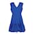 Claudie Pierlot robe Blue Polyester  ref.565419