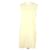 Claudie Pierlot robe Cream Polyester  ref.565426
