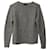 Apc  A.P.C. Galway Cable Knit Sweater in Grey Alpaca Fiber Wool  ref.565473