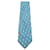 Kenzo Cravate en soie à imprimé turquoise Bleu  ref.565518
