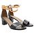 Kelly Hermès Sandali alla caviglia in pelle Manegè Nero - vista 3