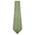 Salvatore Ferragamo Cravatta in seta con stampa verde  ref.565529