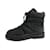 Chanel botas Negro Nylon  ref.565609